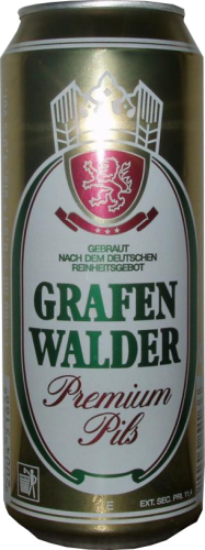 Grafenwalder blik van 0,5 liter